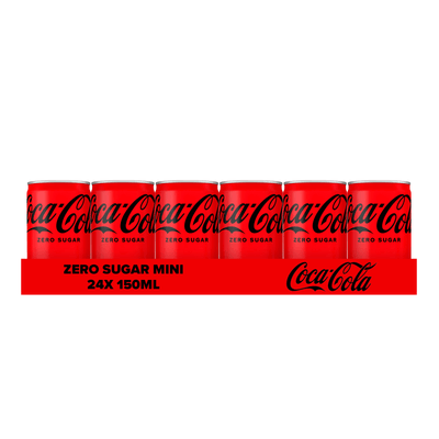 Coca-cola zero lattina mini (24x 15cl)