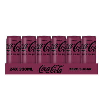 Lattina Coca-Cola Zero Cherry (24x 33cl)