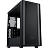 Cooler master masterbox 600 lite midi tower behuizing (zwart | 2x usb-a | 1x usb-c | rgb | tempered glass)