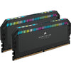 Corsair 64 gb ddr5-5200 kit werkgeheugen (zwart, cmt64gx5m2b5200c40, dominator platinum rgb)