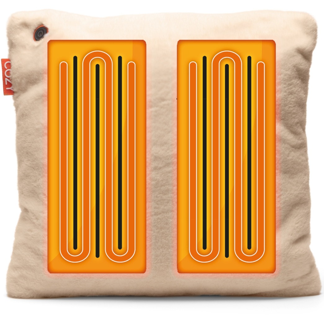 Accogliente un cuscino di calore wireless 45 x 45 cm