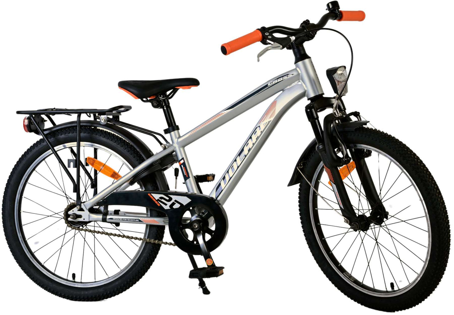 Bicycle per bambini Vlatare Cross - Boys - 20 pollici - argento