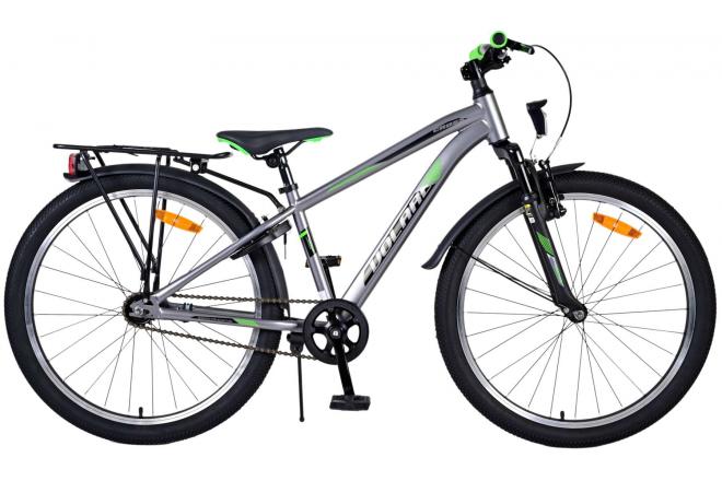 Bicycle per bambini Vlatare Cross - Boys - 24 pollici - grigio scuro