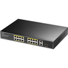 Cudy 16-puerto 10 100m Poe+ Switch