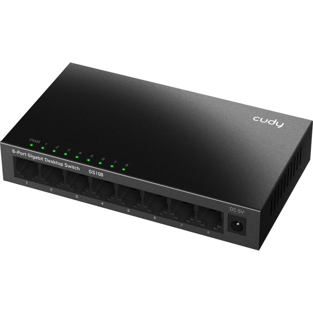 Cudy Switch de escritorio Gigabit de 8 puertos