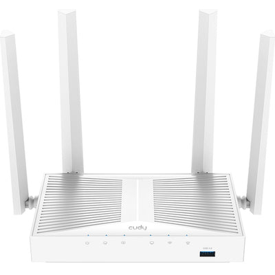 Cudy ac1200 gigabit wi-fi mesh router (wit, mesh)