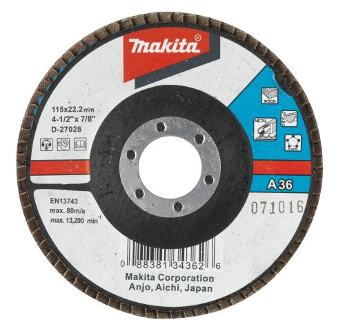 Makita accessoires lamellenschuursch. 115x22 k60 - d-27040