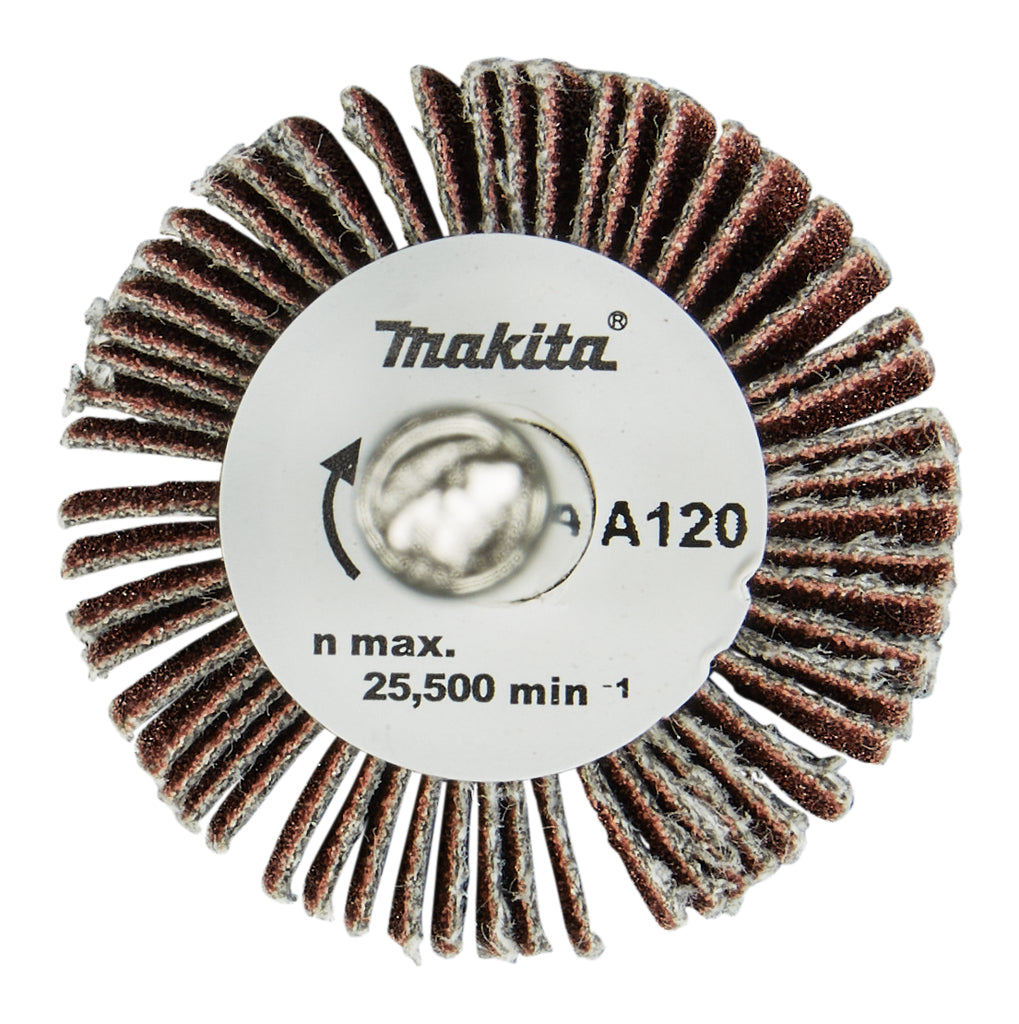 Accessori Makita rullo abrasivo lamellare 10x30mm a120 - d-75328