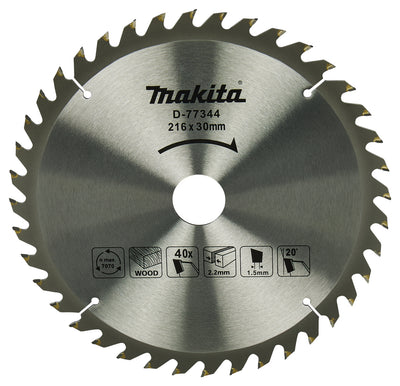 Bandeja para hojas de sierra tronzadora Makita para madera - d-77344