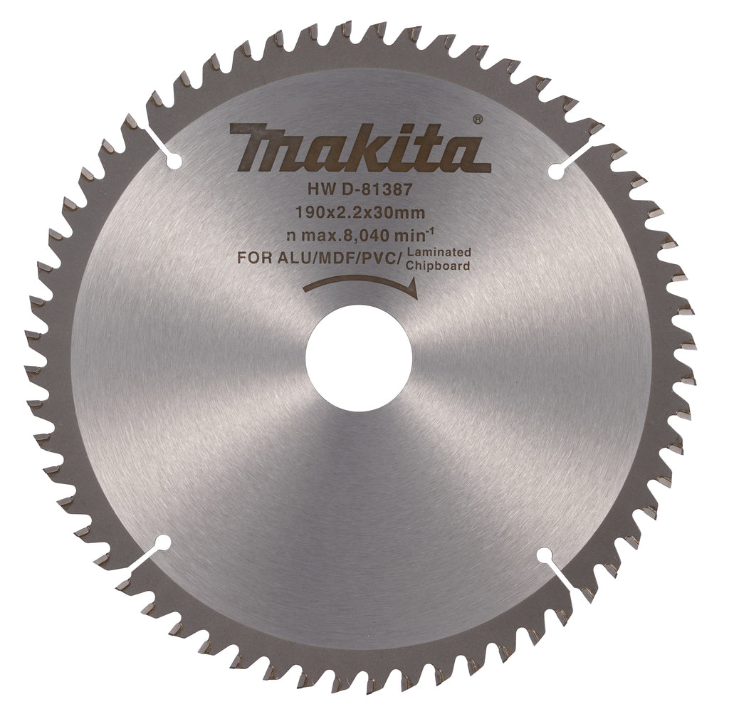 Lama per sega accessori Makita | materiali vari - d-81387