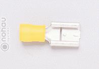 Terminal de cable Tirex 9,5mm amarillo 555 (caja 25)