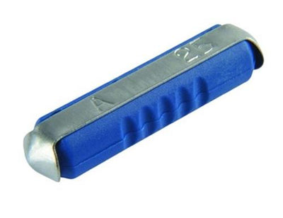 Tirex fusible torpedo 25a azul (caja 25)