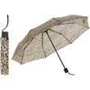 Paraguas plegable estampado leopardo