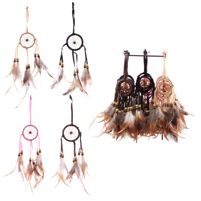 Mini Feathers Dream Catcher - 5 cm Hoop