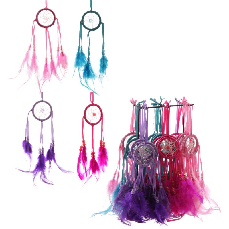 Mini Feathers Dream Catchers