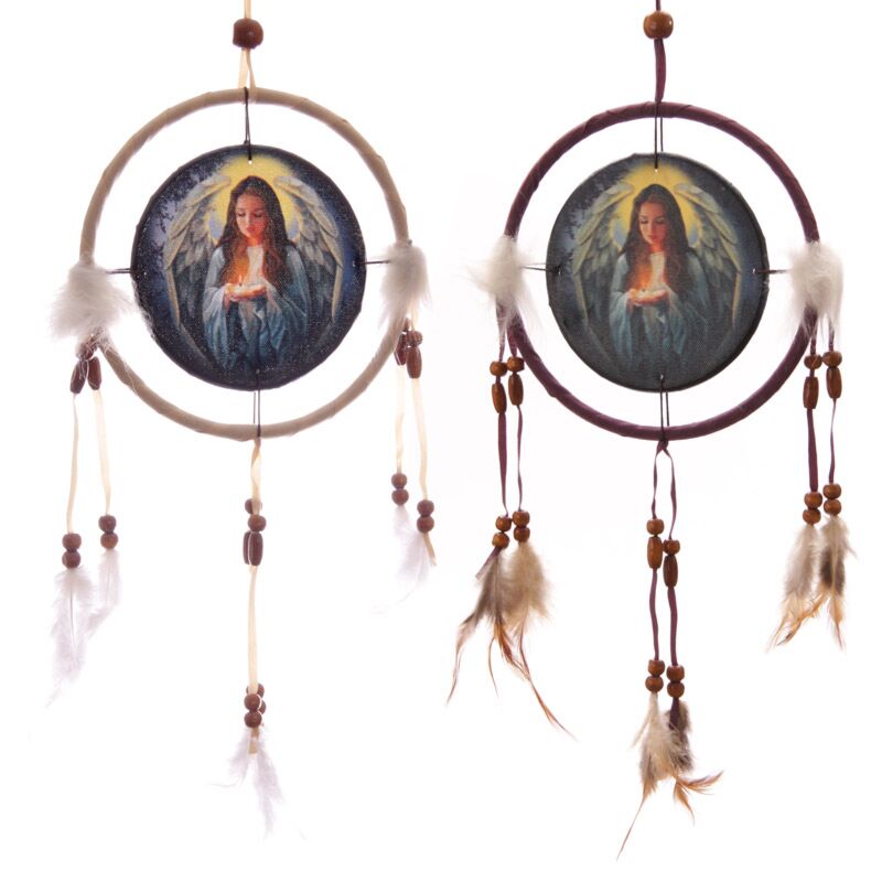 Atrapasueños Lisa Parker ángel 16cm