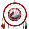 Berg Wolf Dreamcatcher 33cm
