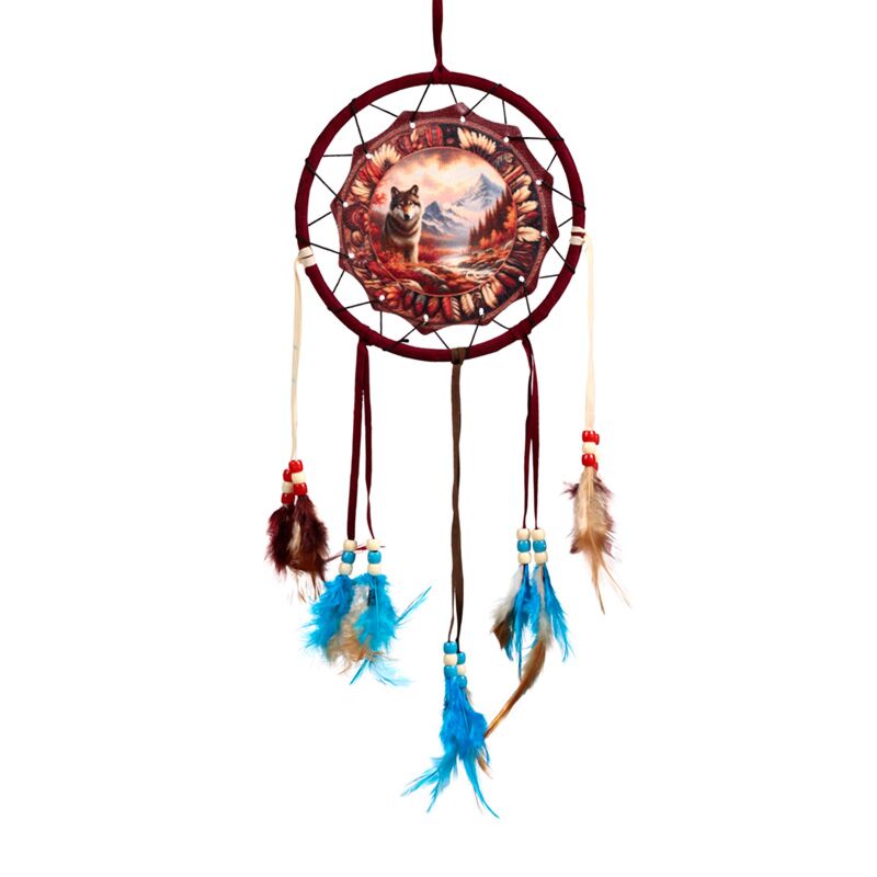 Autunno Wolf Dreamcatcher 16cm
