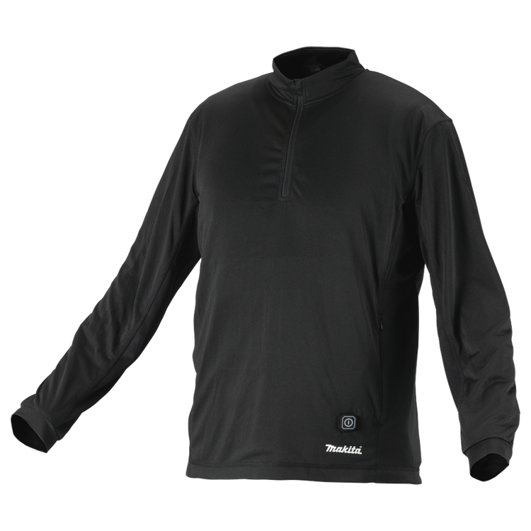 Makita verwarmd ondershirt met rits m - dcx201cm