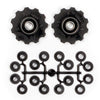 ruote del deragliatore 11 denti 7-11V nero 2 pezzi