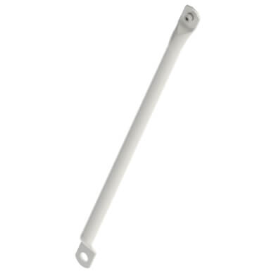 Steco Front Carrier Aspoot White R