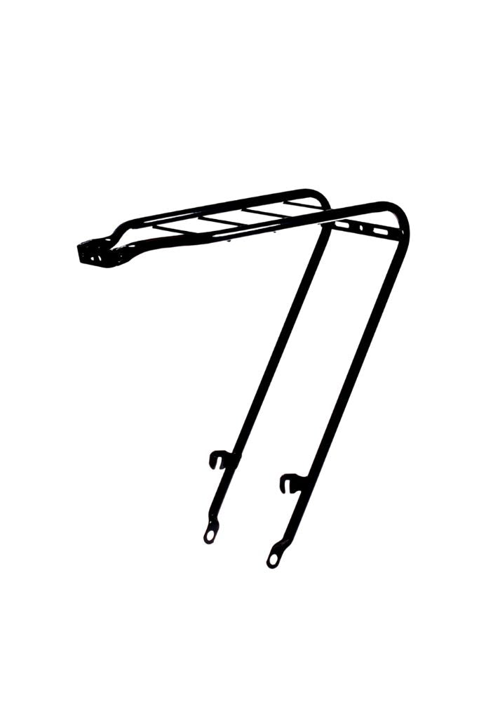 Soporte trasero Steco 27 D-mod montaje de eje negro