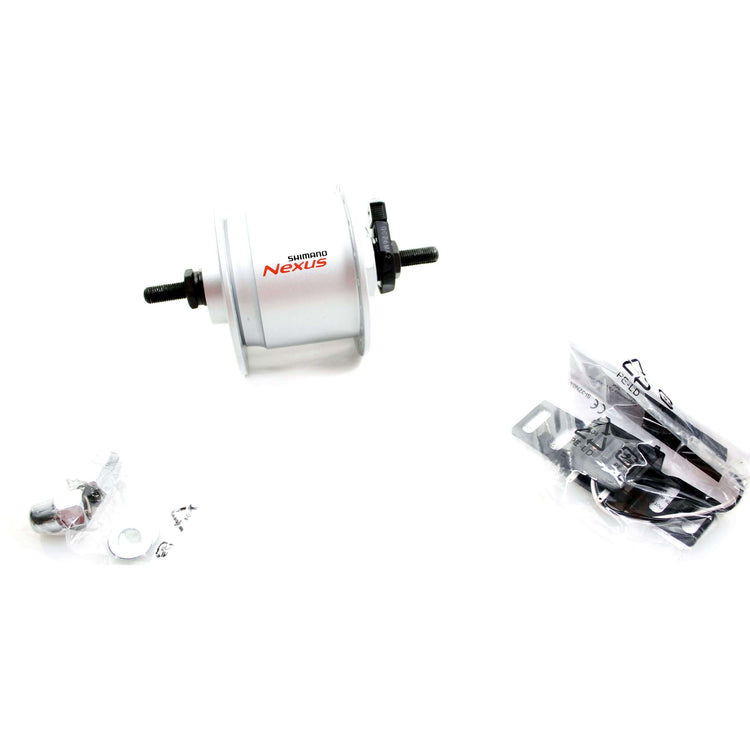 Shimano Dynamo Naf 100 36 Silver DH-C3000 6V 3.0W NUT
