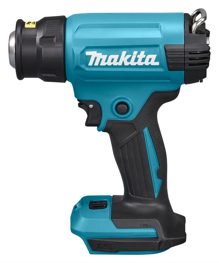 Pistola ad aria calda Makita a batteria 18v nuda