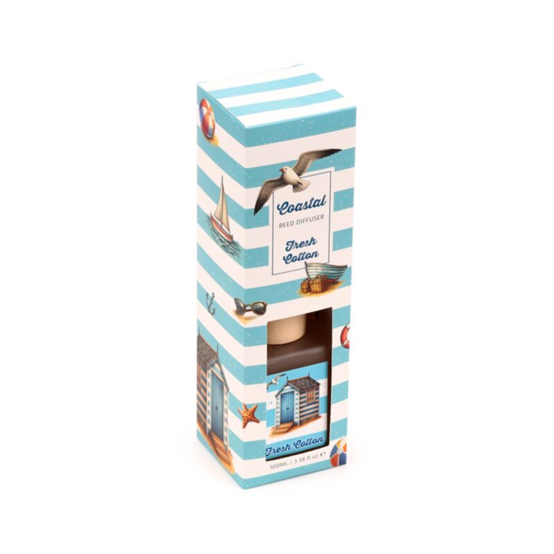 Coastal kust fris katoen 100ml geurstokjes