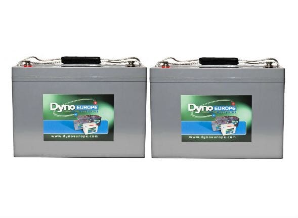 DYNO Europe Battería de gel Dyno 12V 87AH Conjunto de reemplazo (Cables de exclusión)