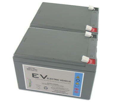 DYNO Europe Battery AGM Battery 12V 16.4AH Conjunto de reemplazo (Cables de exclusión)