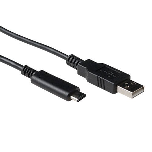 ACT USB 2.0 Cable de conexión C macho A macho 1.00 m