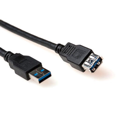 ACT USB 3.1 Gen 1 (USB 3.0) Cable de extensión A Hembra 1.5 m