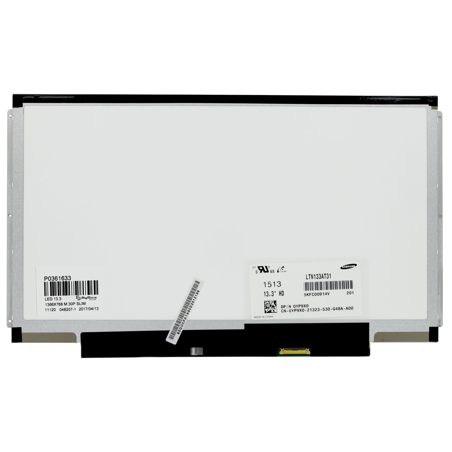 Scherma LCD OEM 13,3 pollici 1366x768 Mat 30pin EDP