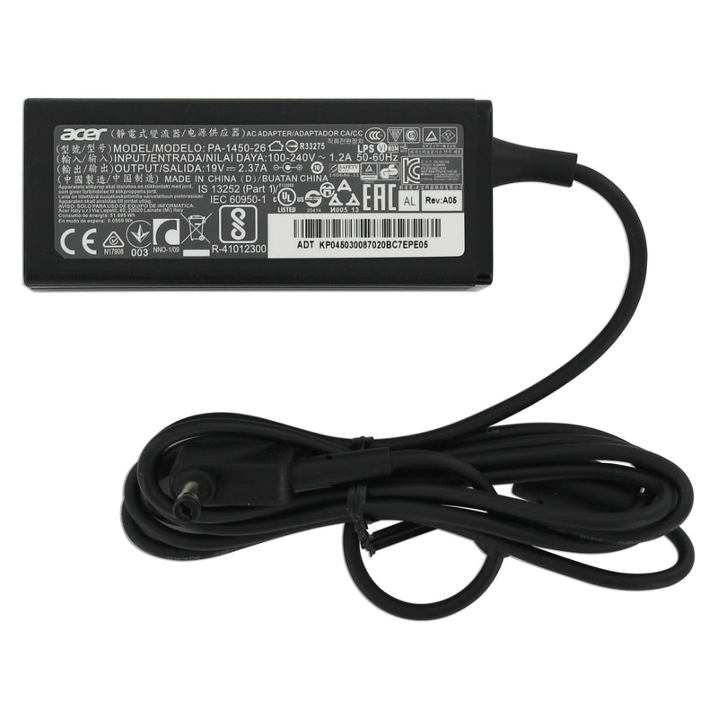 Adattatore per laptop Acer 45W nero