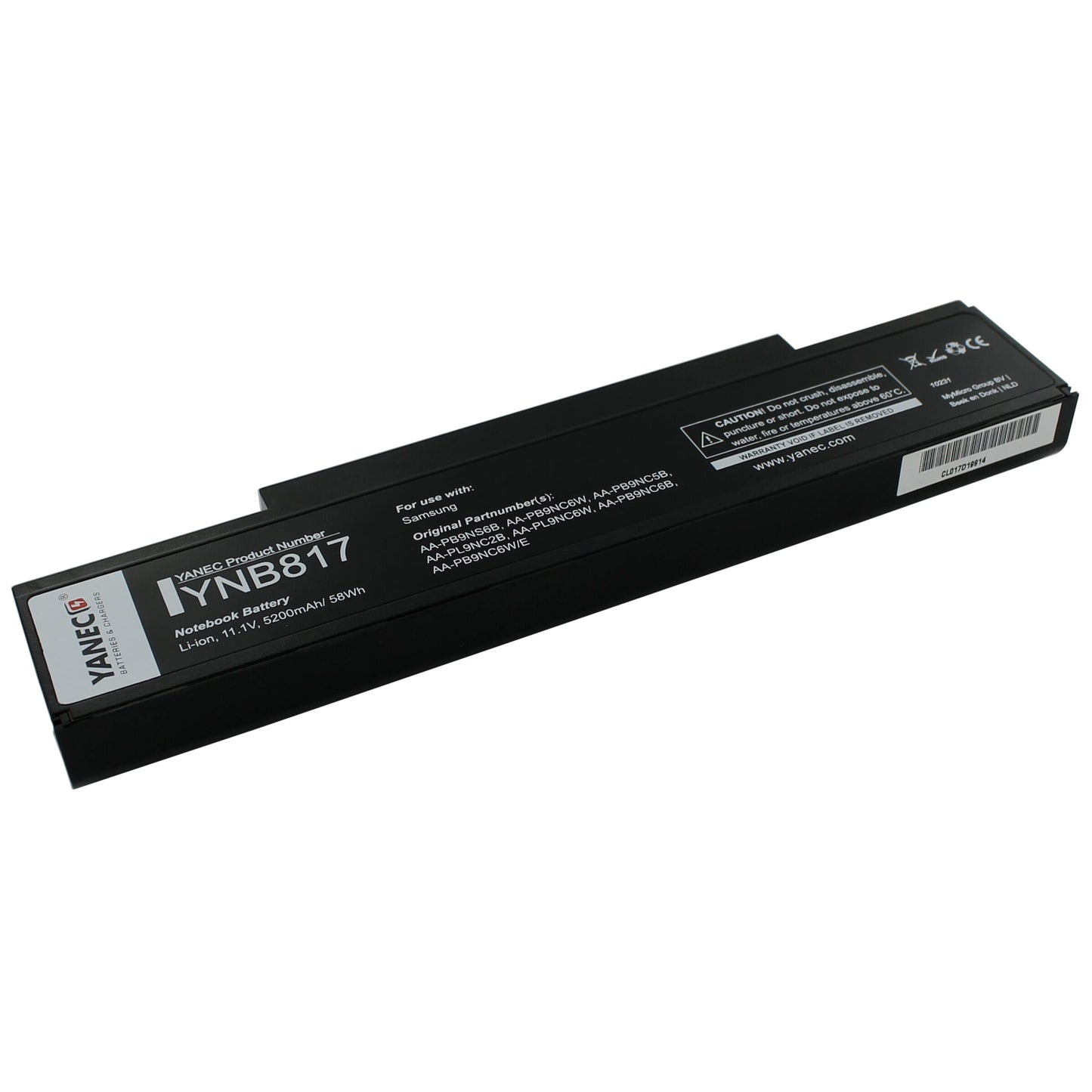 Batteria per laptop Yanec 5200Mah