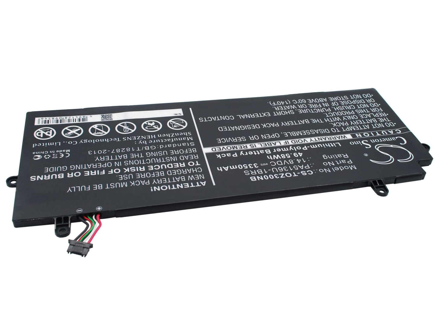 Batteria per laptop sostitutiva 3350 mAh