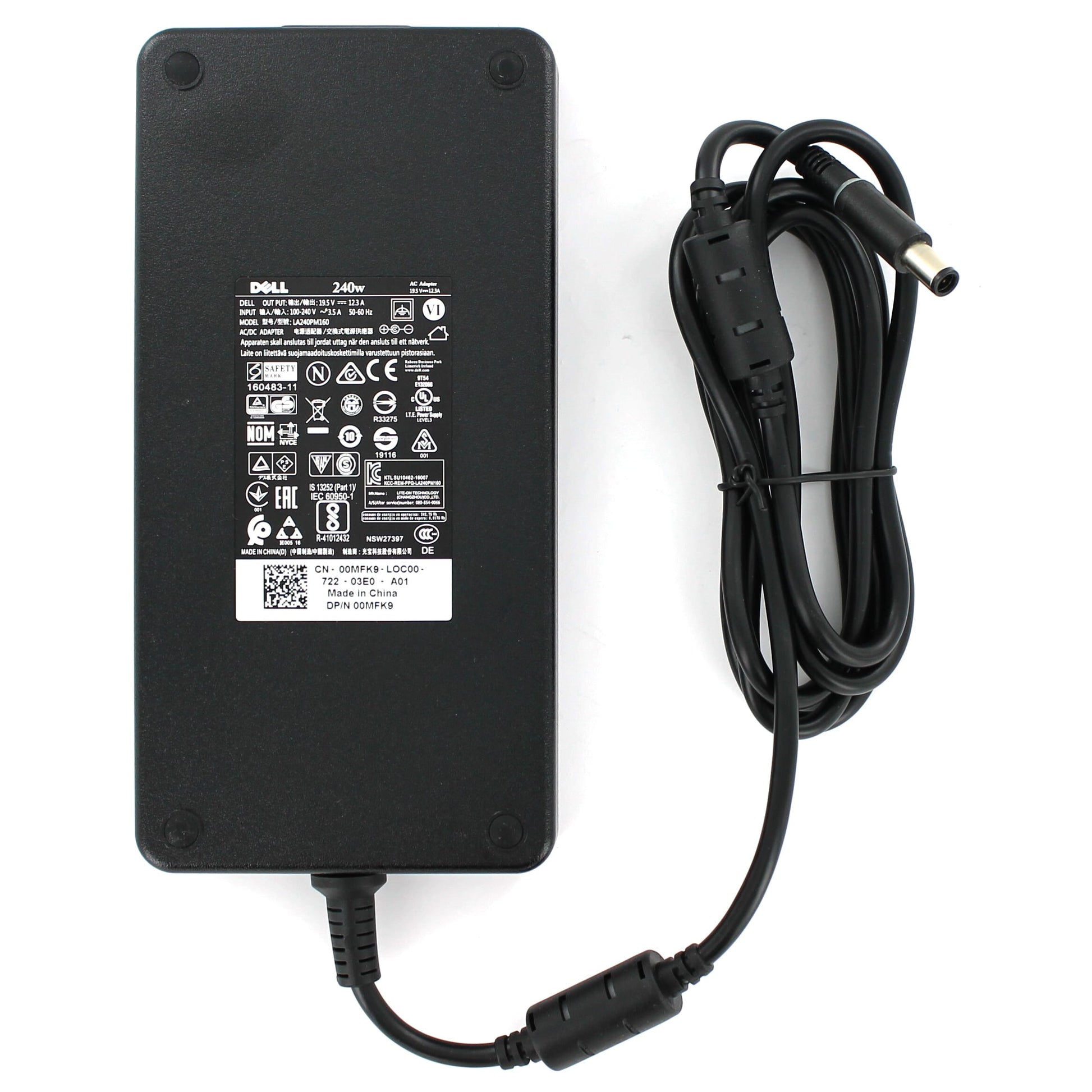 Dell laptop adapter 240W