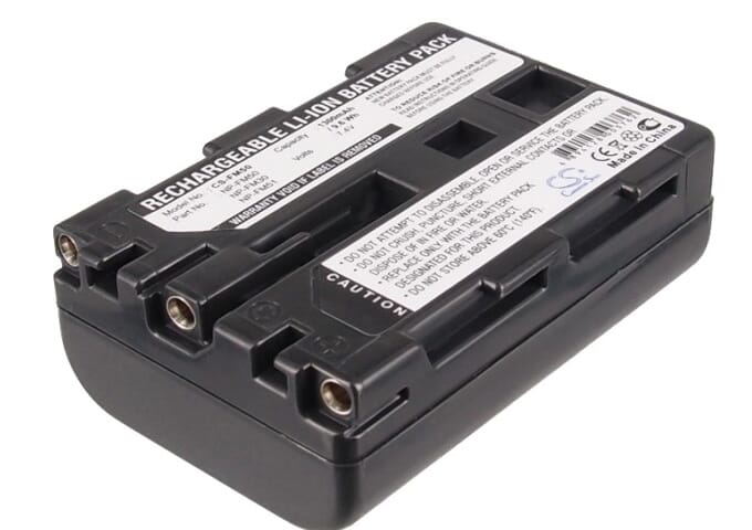 Batteria per videocamera Blu-Basic 7.4V 1300Mah