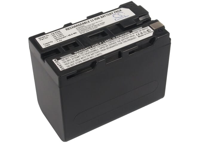 Batteria per videocamera Blu-Basic 7.2V 6600Mah