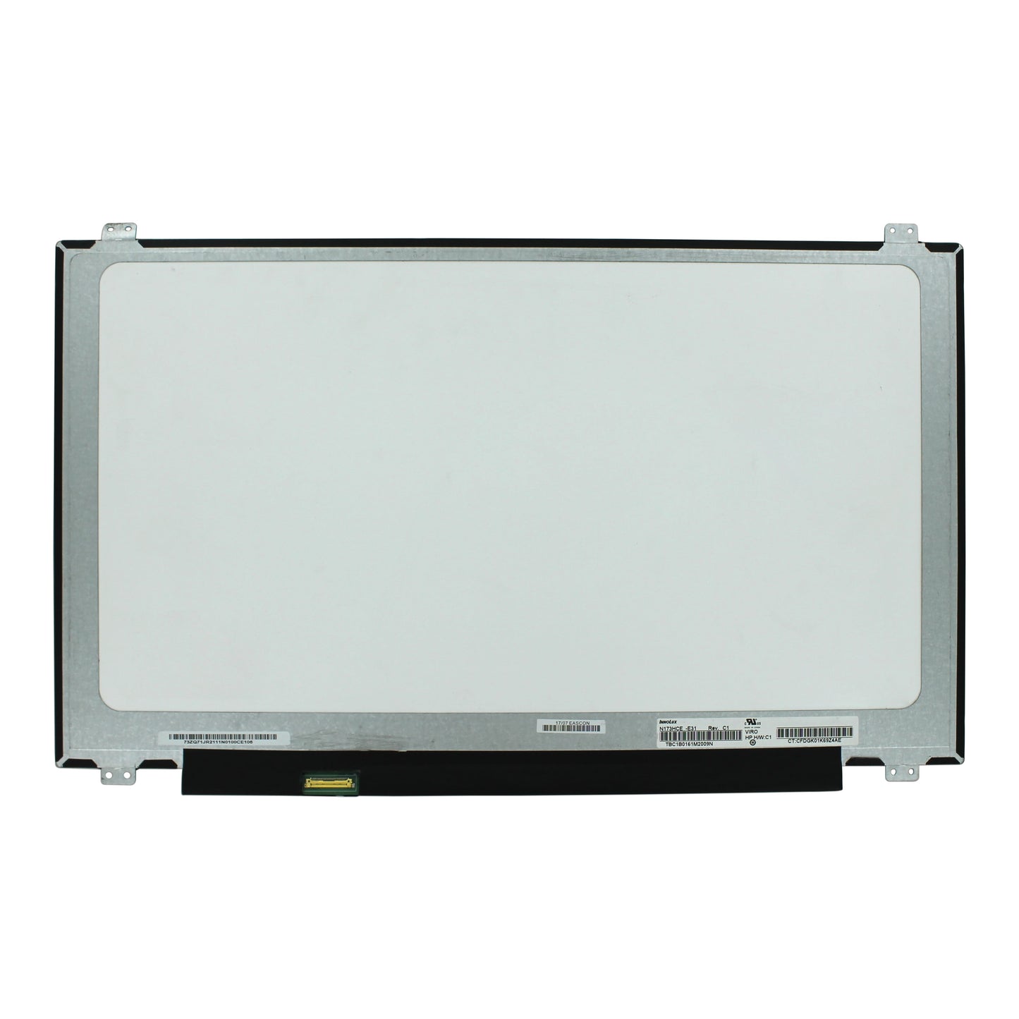 OEM Schermo LCD da 17,3 pollici 1920x1080 Mat 30pin EDP, IPS