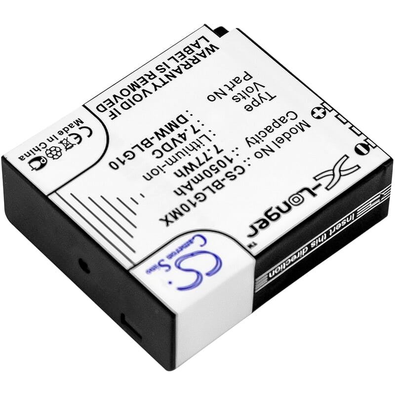 Batteria per fotocamera digitale sostitutiva 7.4V 1050 mAh li-ion per Panasonic