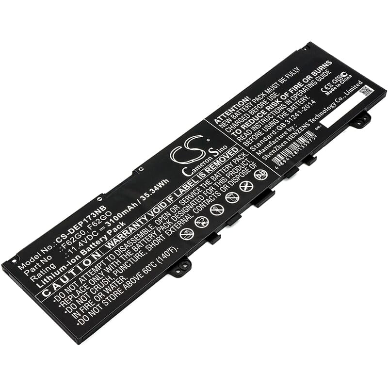 Batería de laptop de reemplazo 3200 mAh