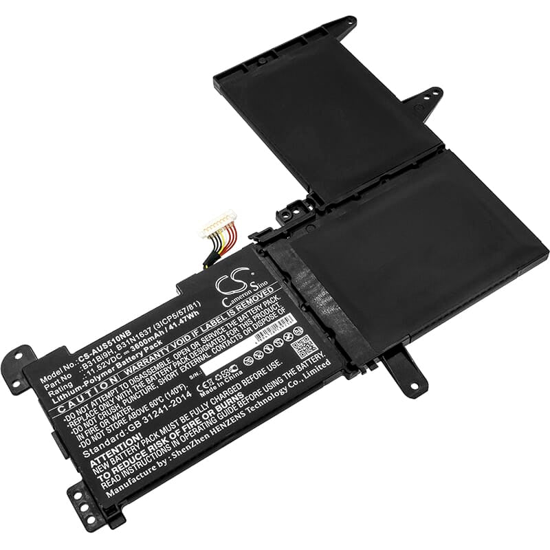 Batteria per laptop sostitutiva 3600 mAh