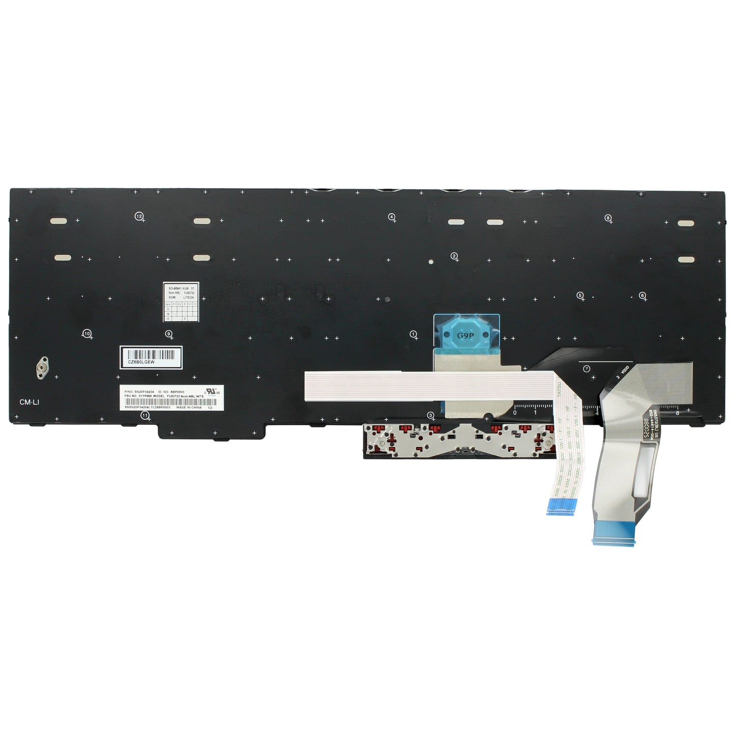 Tastiera del laptop Lenovo Qwerty US