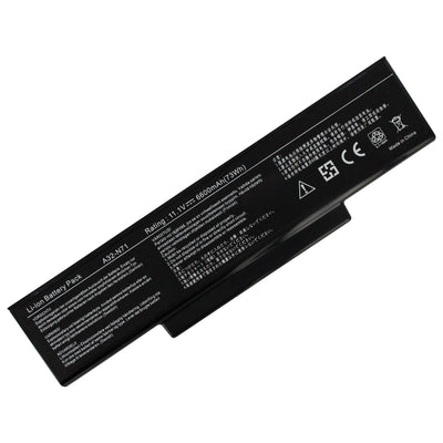 Batería de laptop de reemplazo extendida 6600 mAh