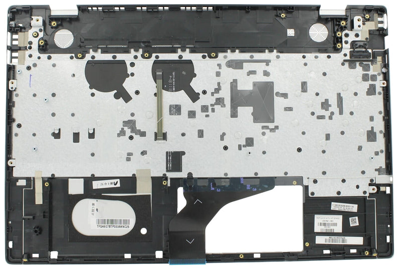 Ty hp laptop toetsenbord qwer us + top cover, bl- zilver