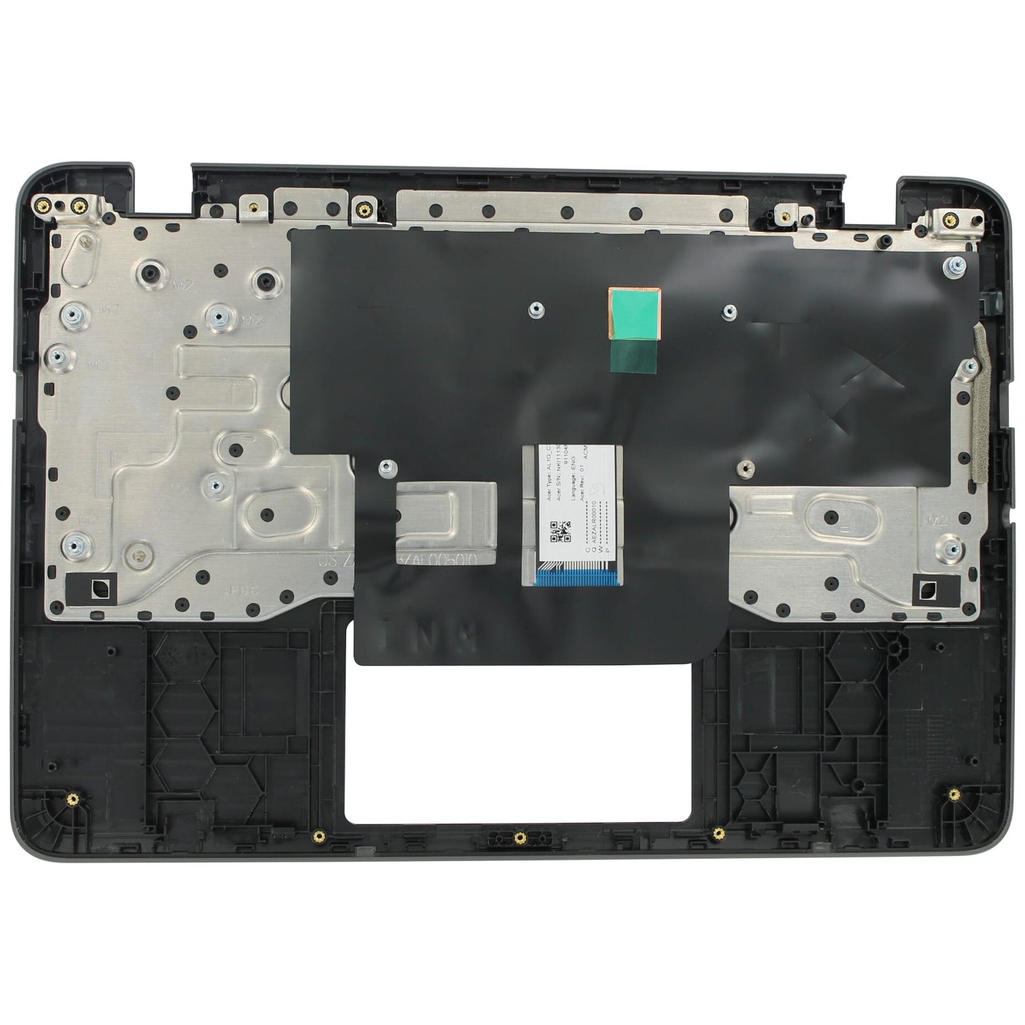 Teclado ty acer laptop qwer us + tapa superior