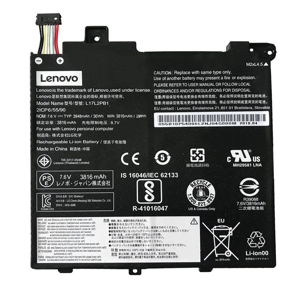Batteria portatile Lenovo 3816 mah