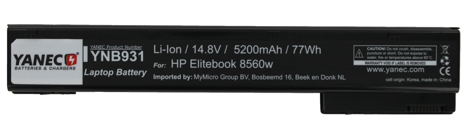 Batteria per laptop Yanec 5200Mah